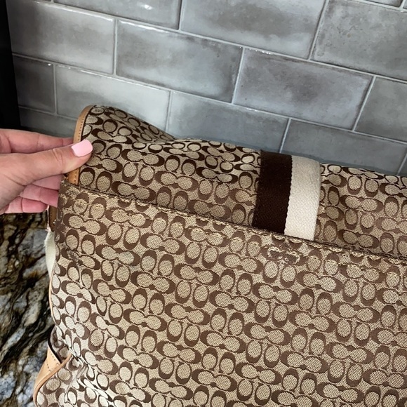 Coach Voyage Signature Messenger Bag - Picture 9 of 13